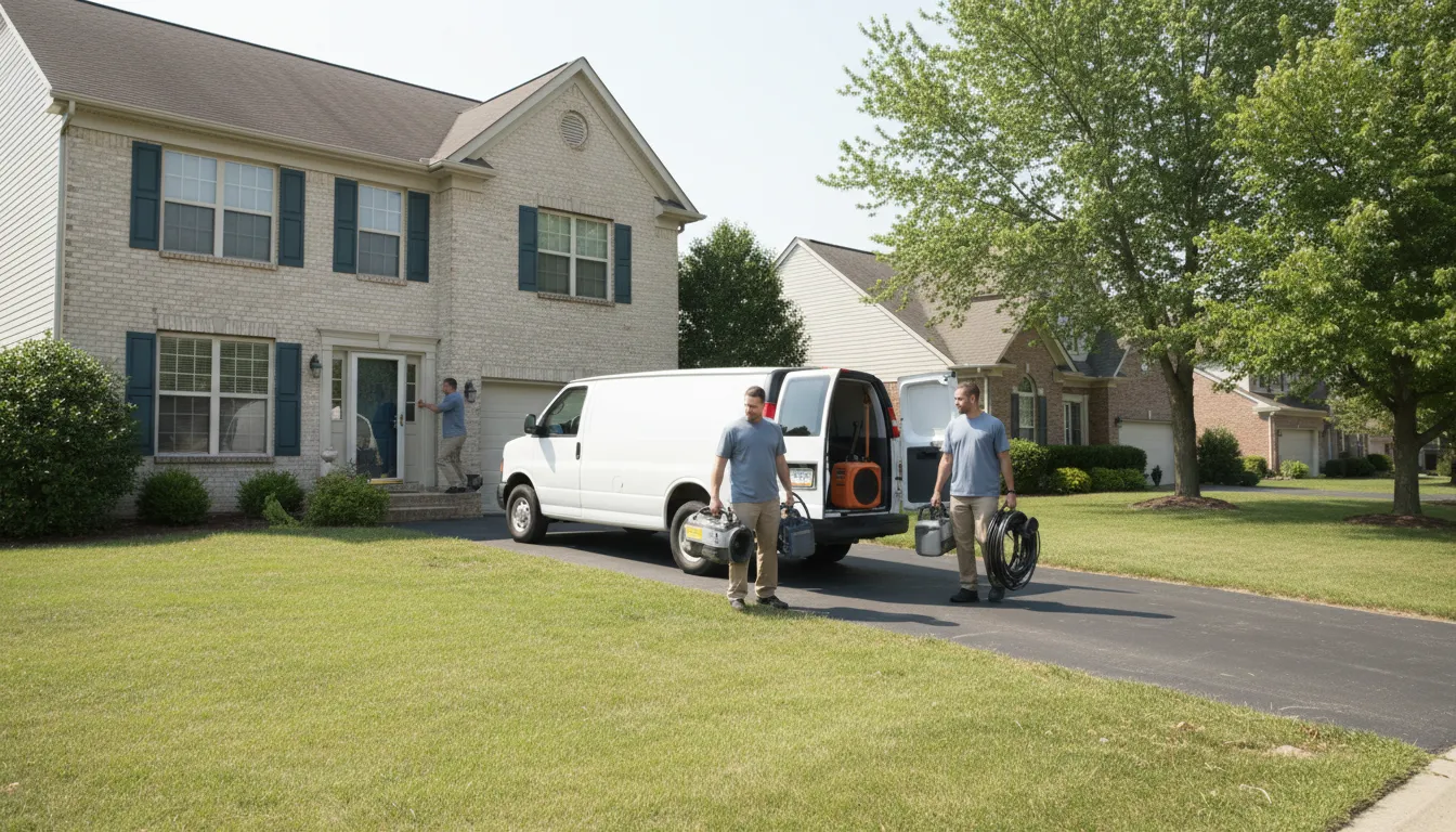 Emergency Water Extraction in Hinckley, Ohio